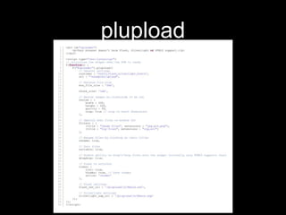 plupload
 