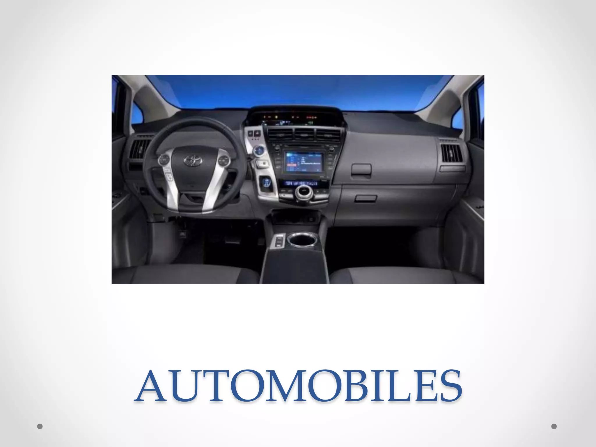 AUTOMOBILES
 