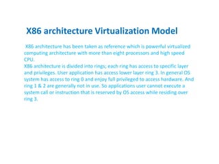 Open source hypervisors in cloud | PPTX