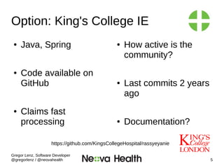 Open Integration Engine Open Source Integration Engines | PDF