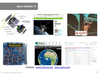 Open Satellite !!!
ArduSat www.ardusat.org www.spire.com
J.F. Omhover, Arts et Métiers ParisTech 42
 