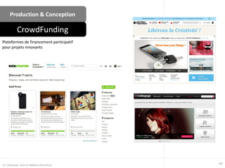 Production & Conception
Plateformes de financement participatif
pour projets innovants
CrowdFunding
47J.F. Omhover, Arts et Métiers ParisTech
 
