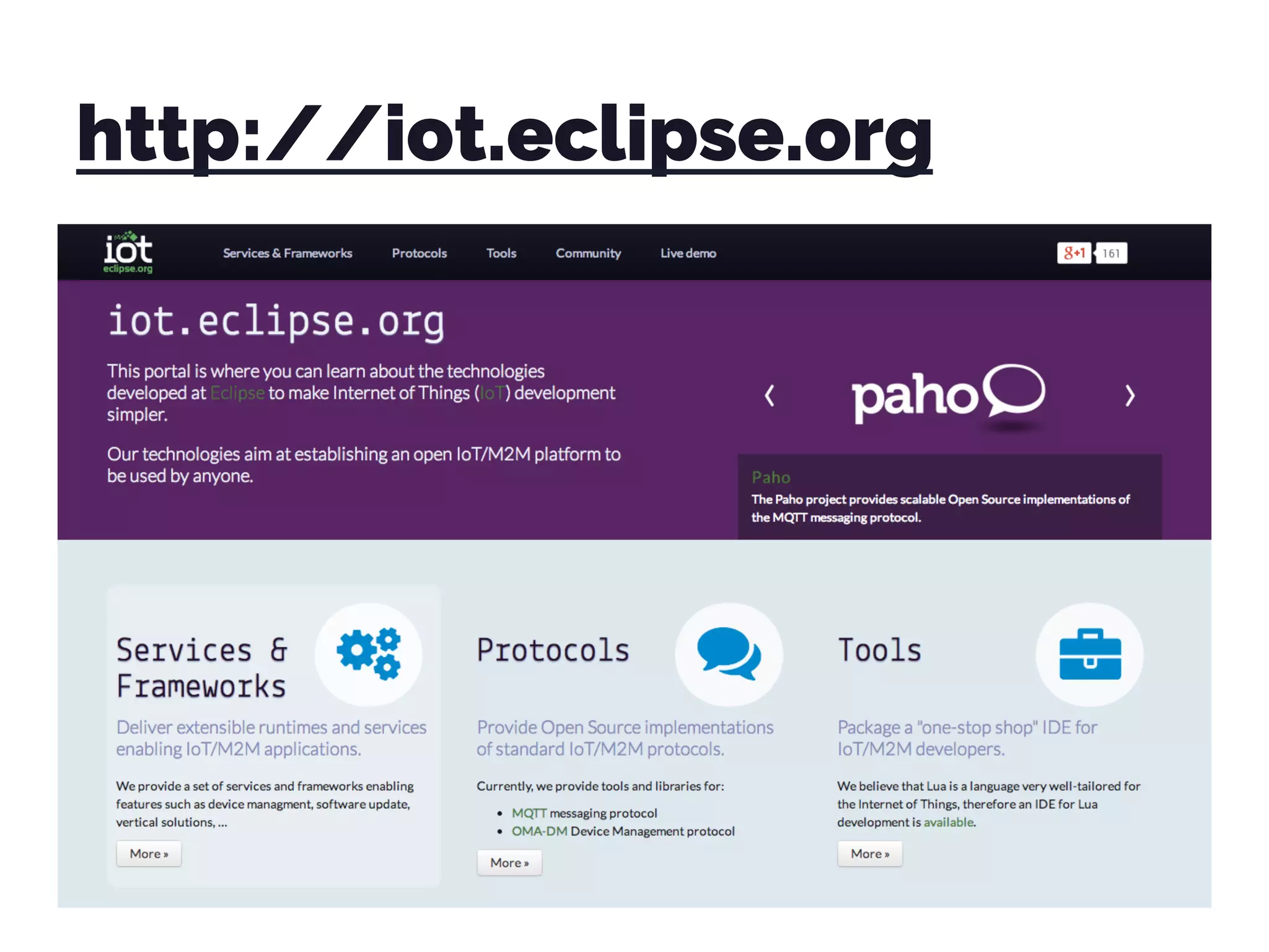 http://iot.eclipse.org 
 
