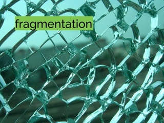fragmentation
 