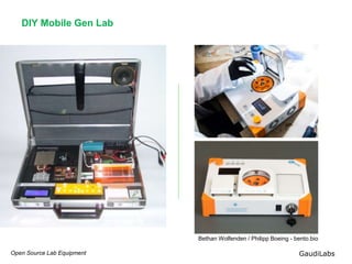 Open Source Generic Lab Equipement - GaudiLabs | PPTX