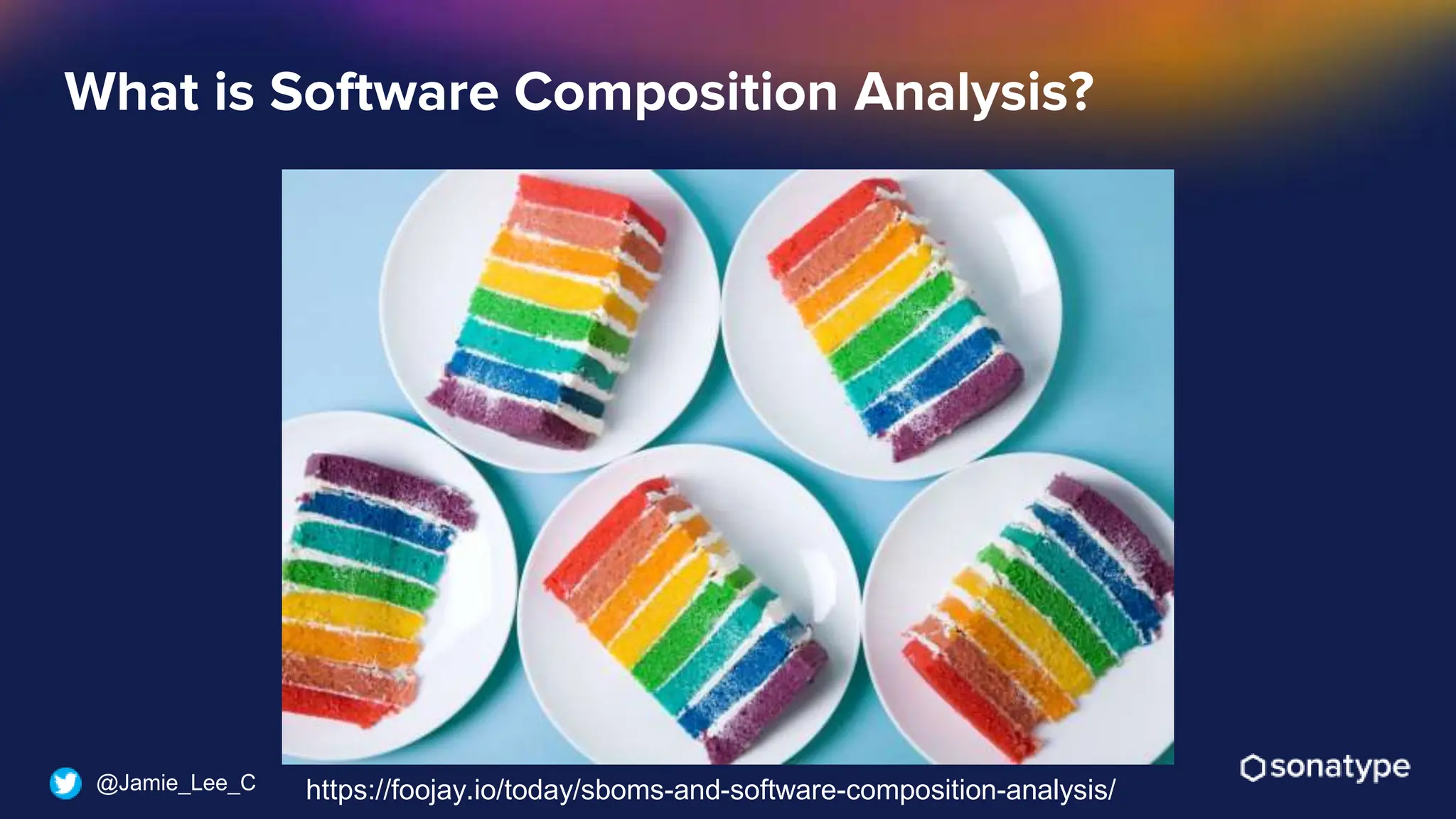 @Jamie_Lee_C
What is Software Composition Analysis?
https://foojay.io/today/sboms-and-software-composition-analysis/
 