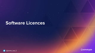@Jamie_Lee_C
Software Licences
 