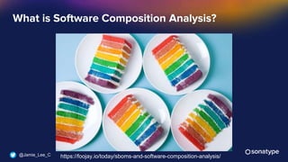 @Jamie_Lee_C
What is Software Composition Analysis?
https://foojay.io/today/sboms-and-software-composition-analysis/
 