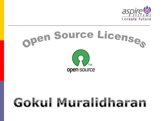 Open Source Licenses 