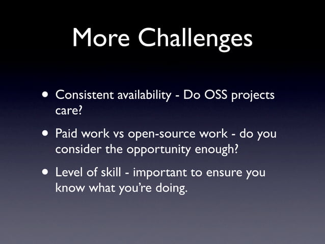 Open-source Mic Talks at AOL | PPT