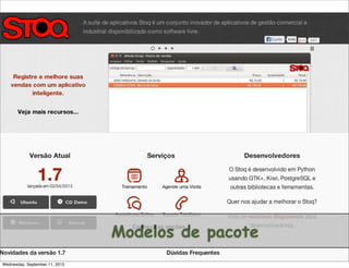 Modelos de pacote
Wednesday, September 11, 2013
 