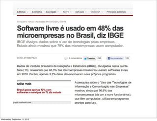 Wednesday, September 11, 2013
 