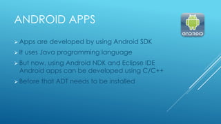 Open source mobile Operating Systems | PPTX