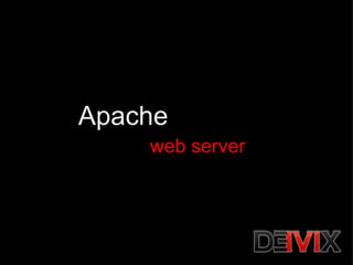 Apache web server 