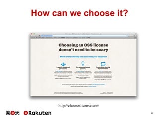 How can we choose it?

http://choosealicense.com
8

 