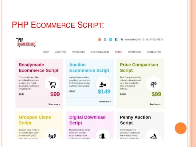 Php E-commerce Templates