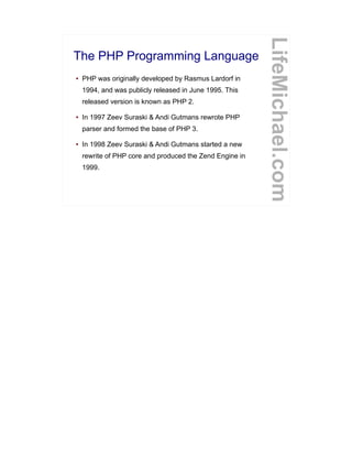 Open Source Projects in PHP | PDF
