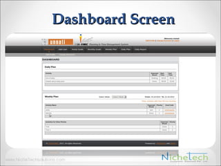 Dashboard Screen
 