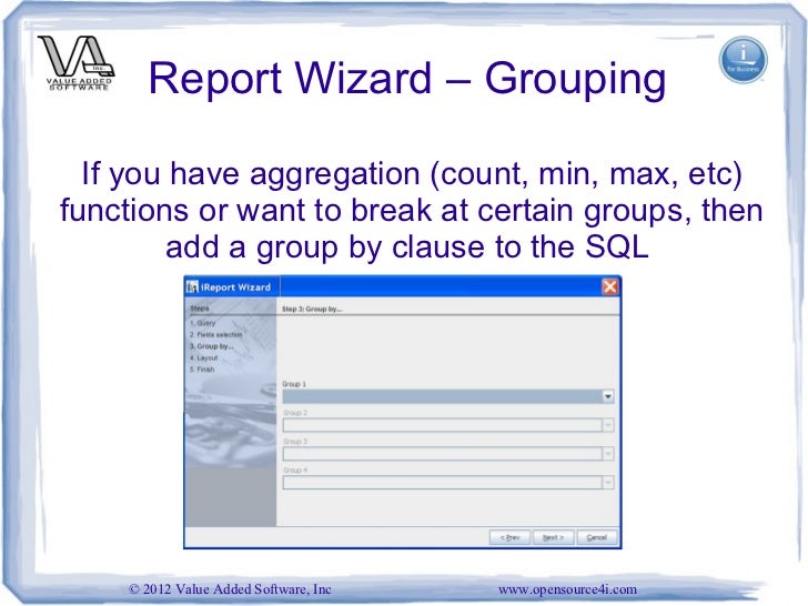 Example of well written report image