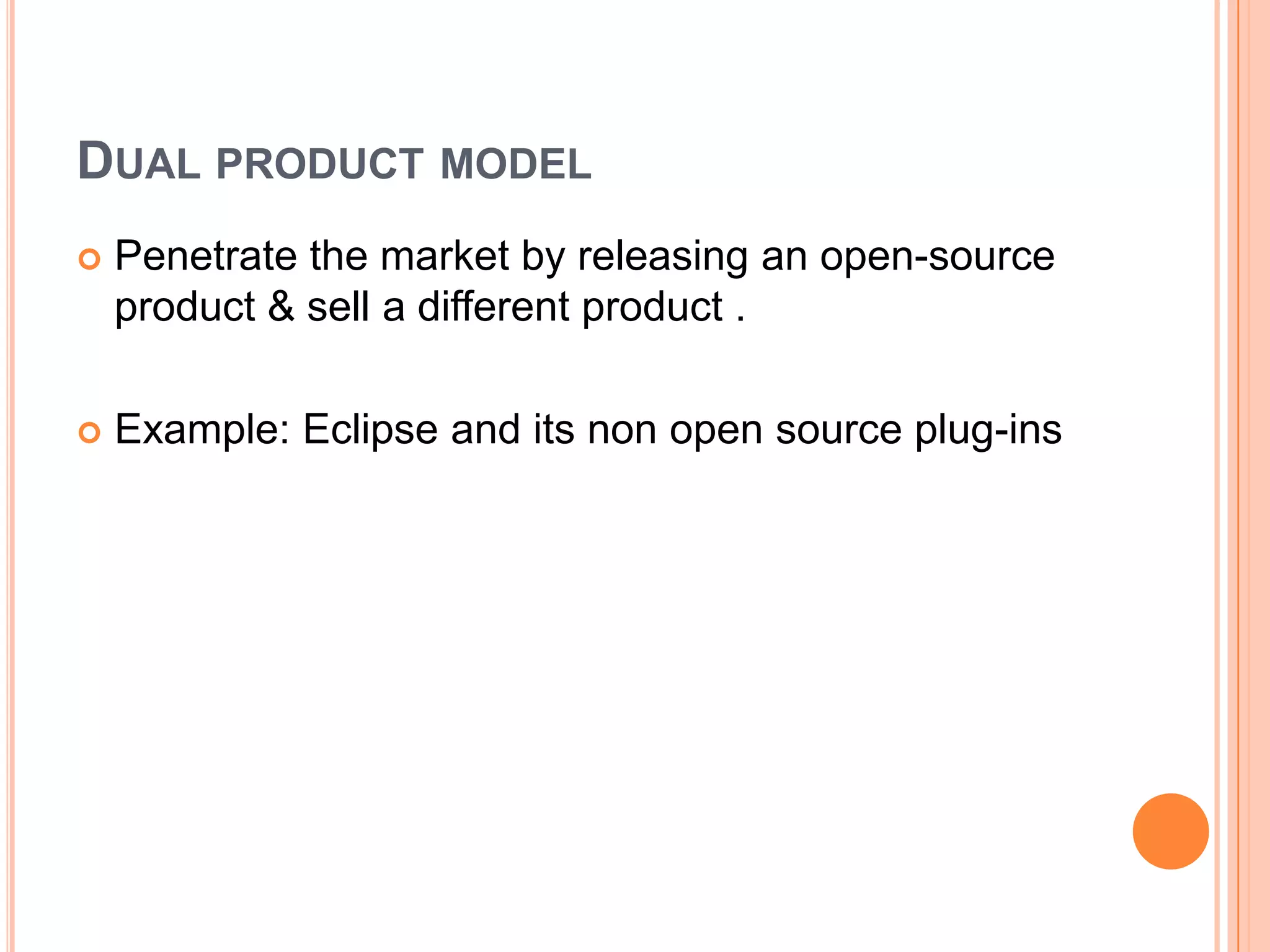 Open Source Revenue Model