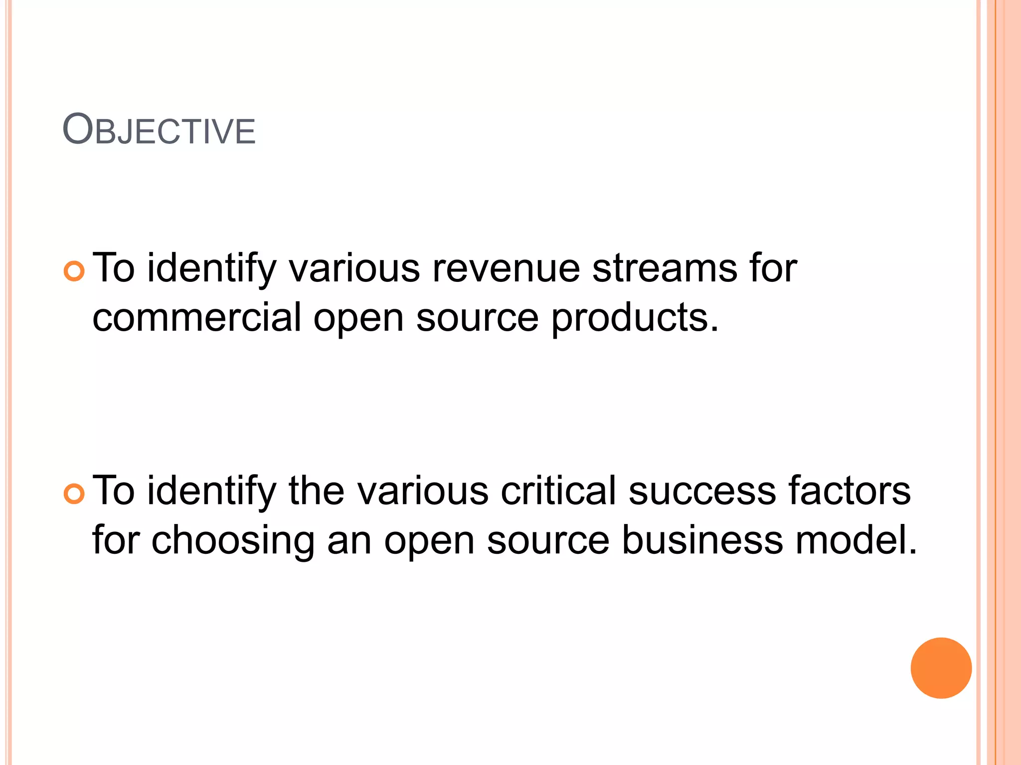 Open Source Revenue Model