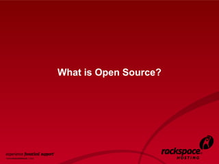 2




What is Open Source?
 