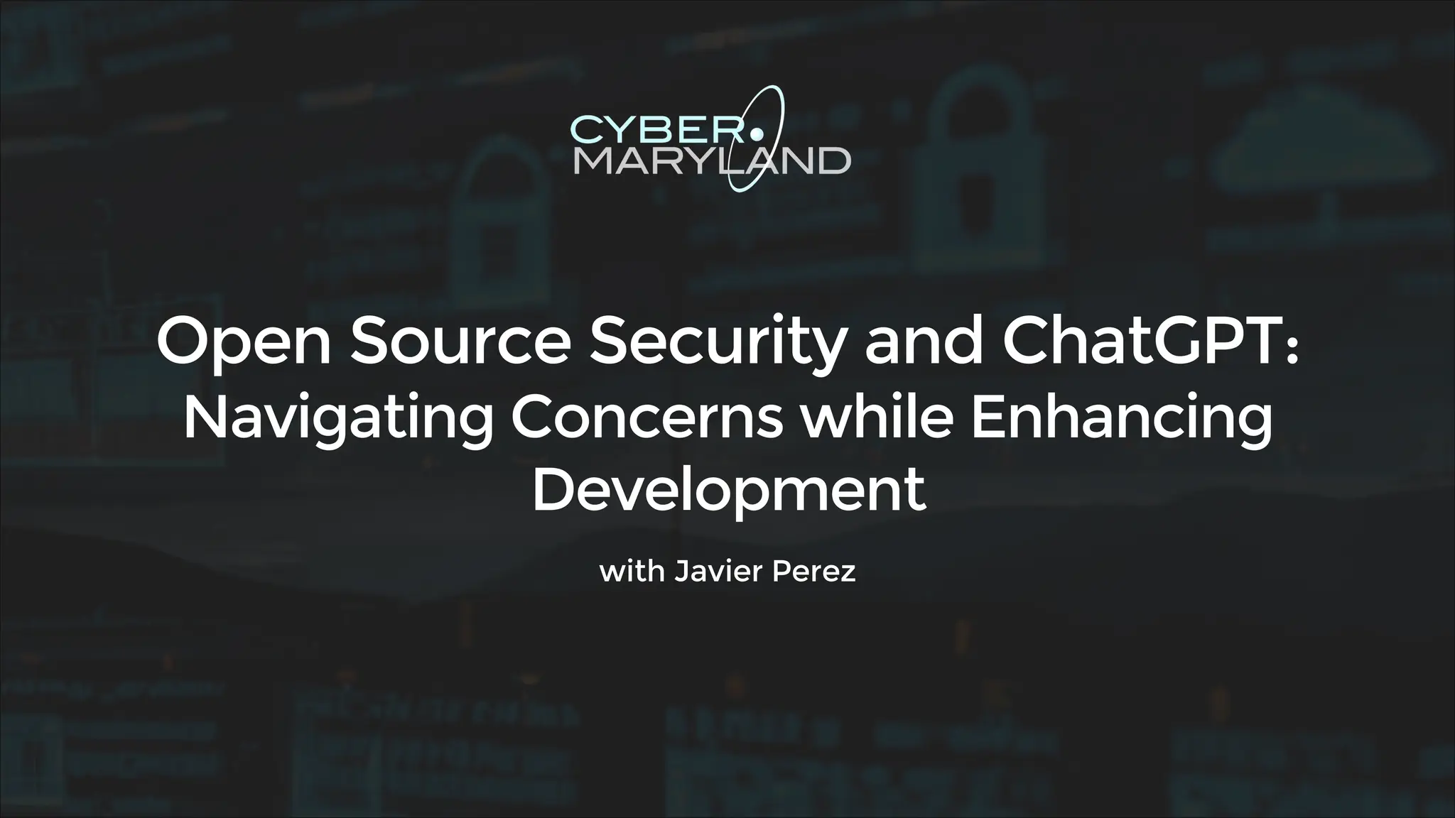 Open Source Security and ChatGPT:
Navigating Concerns while Enhancing
Development
with Javier Perez
 