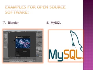 7. Blender   8. MySQL
 
