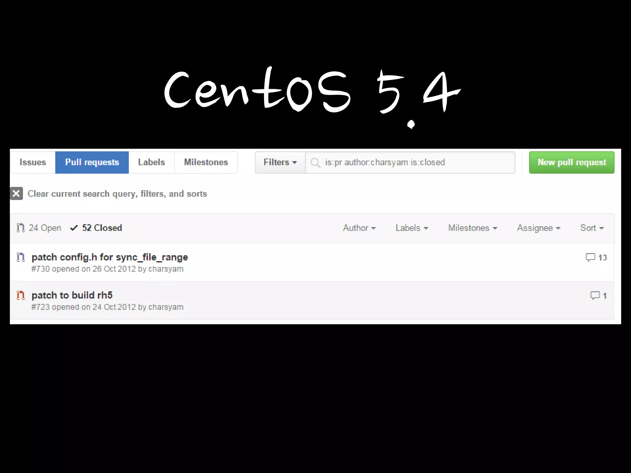 CentOS 5.4
 
