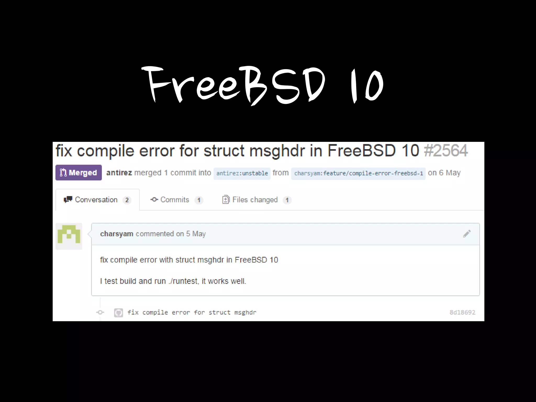FreeBSD 10
 