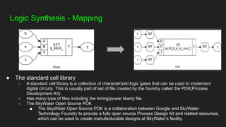 Open source tools for logic synthesis and soc design an overview | PDF