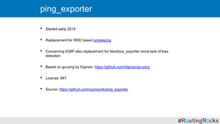 Open source tools for optimizing your peering infrastructure @ DE-CIX ...