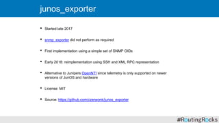 Open source tools for optimizing your peering infrastructure @ DE-CIX ...