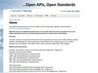 …Open APIs, Open Standards




http://flickr.com/photos/rocketqueen/1573565705/
 