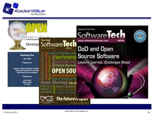 RadiantBlue Technologies Inc.
25 February 2011                                   48
 