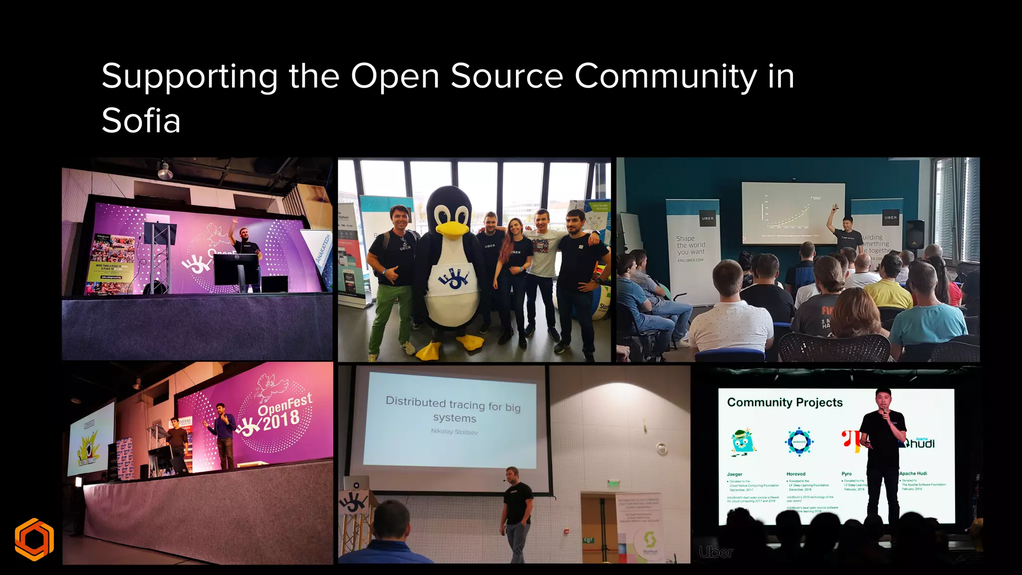 Supporting the Open Source Community in
Soﬁa
 