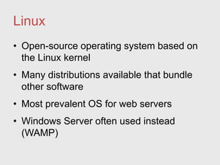 An Introduction to Open Source Software and Web Application Development ...