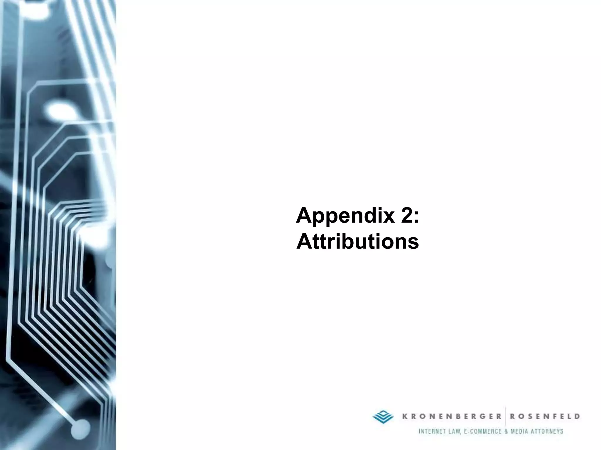 Appendix 2:
Attributions
 