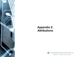 Appendix 2:
Attributions
 