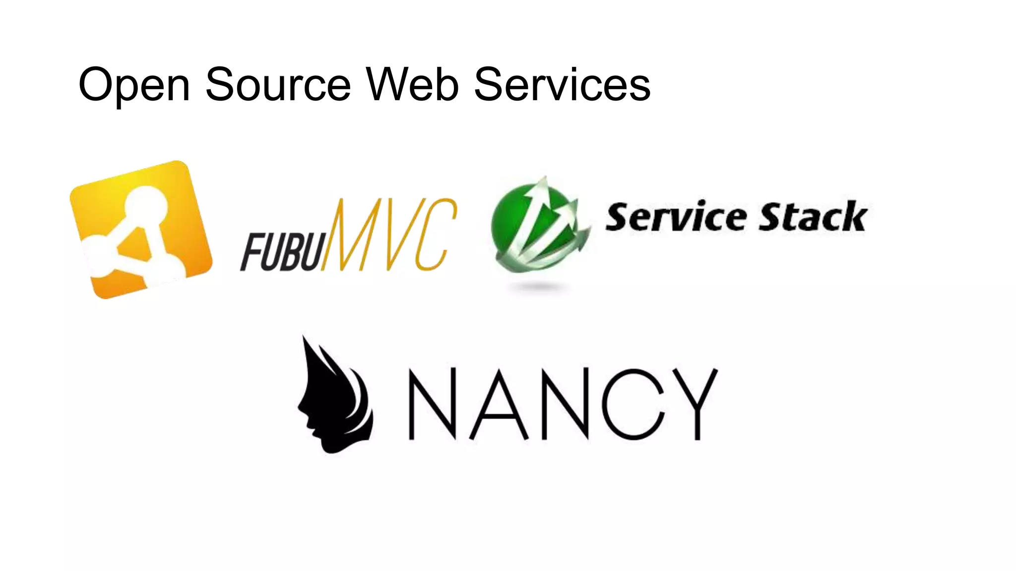 Open Source Web Services 