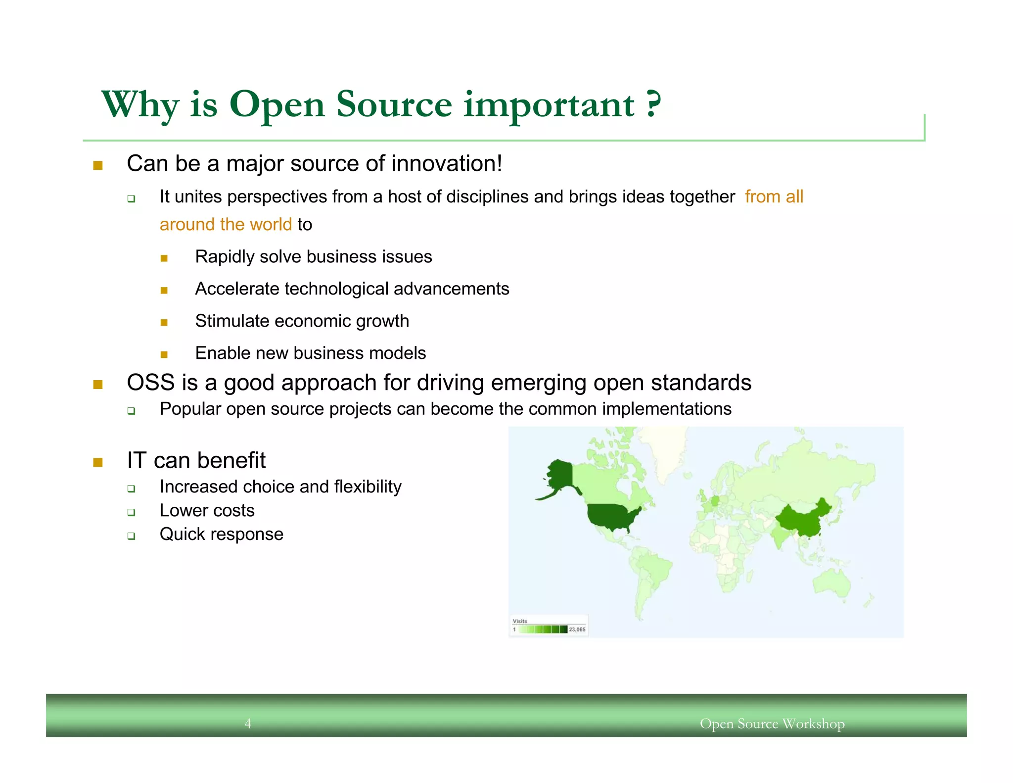 An Open Source Workshop