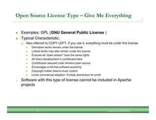 An Open Source Workshop
