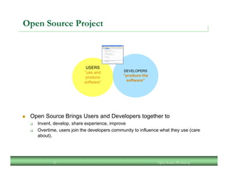 An Open Source Workshop