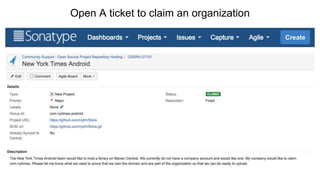 Open A ticket to claim an organization
 