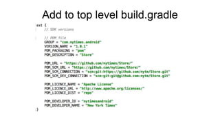 Add to top level build.gradle
 