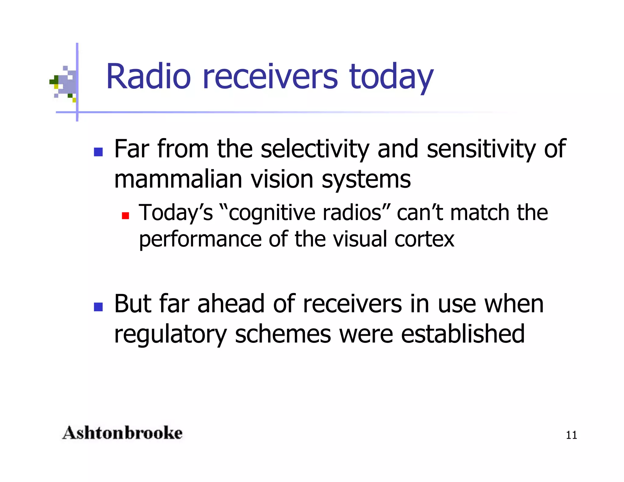 Open Spectrum - Physics, Engineering, Commerce and Politics