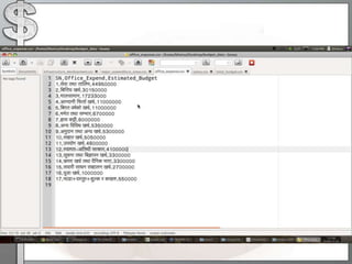 Openspending work info2013