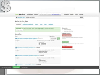 Openspending work info2013