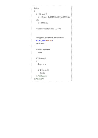 OpenSSL Basic Function Call Flow | PDF