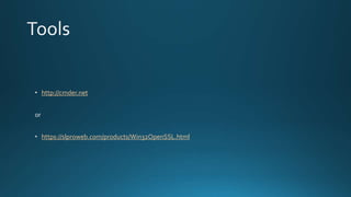 Slproweb Open Ssl Openssl | PPTX